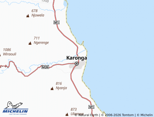 MICHELIN-Landkarte Kafikisila - ViaMichelin