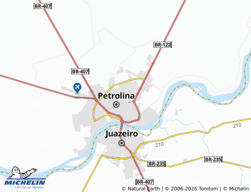 MICHELIN José E. Maria map - ViaMichelin