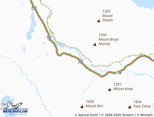 Mapa MICHELIN Turiwhate - ViaMichelin