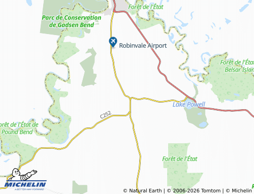 Mappa MICHELIN Bannerton - ViaMichelin