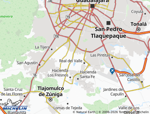 MICHELIN-Landkarte Paseo del Prado - ViaMichelin