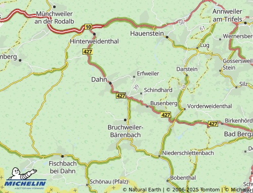 MICHELIN-Landkarte Reichenbach - ViaMichelin
