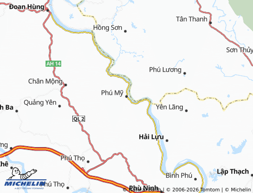 Mapa MICHELIN Phú Mỹ - ViaMichelin