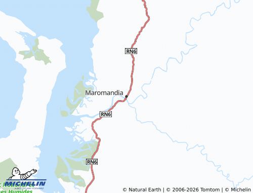 Mapa MICHELIN Maromandia - ViaMichelin