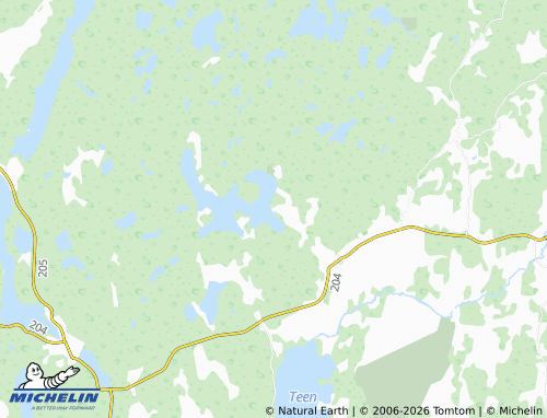MICHELIN Ängatorp map - ViaMichelin