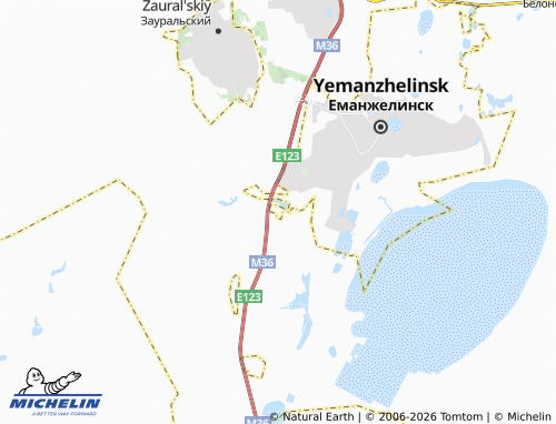 MICHELIN-Landkarte Klenovka - ViaMichelin