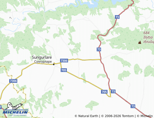 Mappa MICHELIN Chernitsa - ViaMichelin