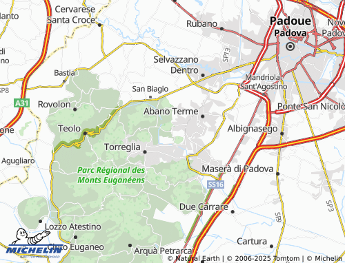 Carte MICHELIN Pedron - ViaMichelin