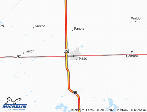 Mapa MICHELIN El Paso - ViaMichelin