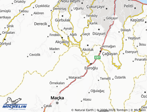 MICHELIN Kaynarca map - ViaMichelin