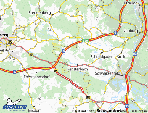 MICHELIN Jeding map - ViaMichelin