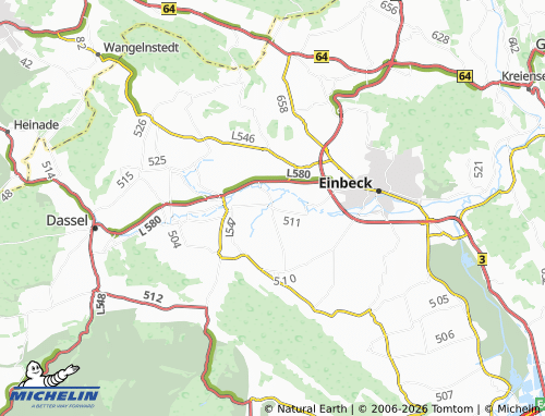 MICHELIN Holtensen map - ViaMichelin