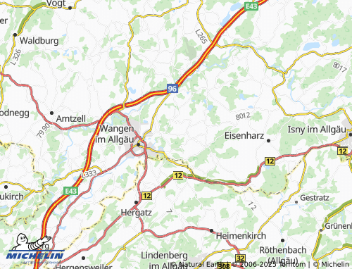 MICHELIN Bach map - ViaMichelin