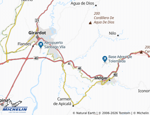 Mapa MICHELIN El Portal - ViaMichelin
