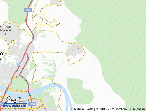 MICHELIN Lesnaya Polyana map - ViaMichelin