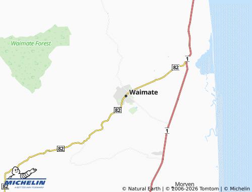 MICHELIN-Landkarte Waimate - ViaMichelin