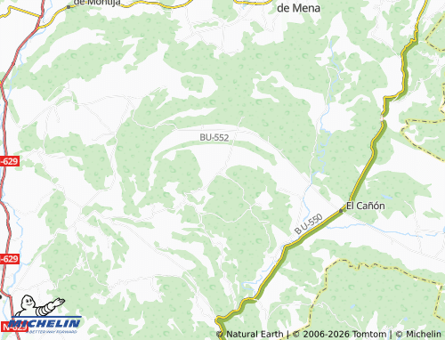 MICHELIN Oteo map - ViaMichelin