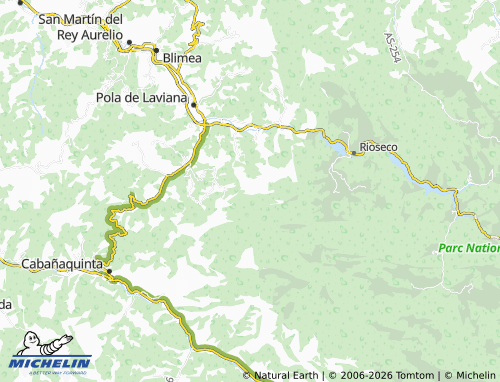 Carte MICHELIN Fombermeja - ViaMichelin