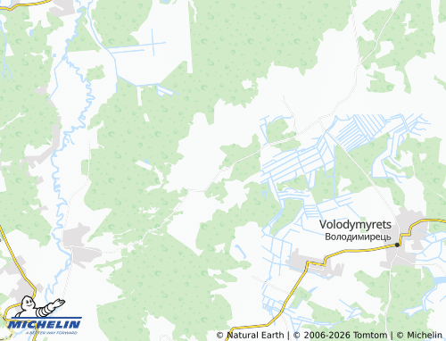 Mappa MICHELIN Zelenytsia - ViaMichelin