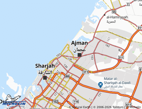 MICHELIN Rashideya 2 map - ViaMichelin