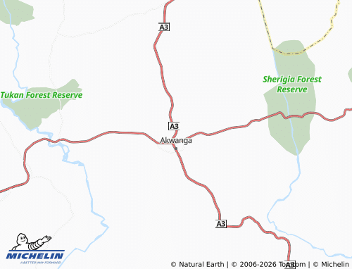 Mappa MICHELIN Ngankri - ViaMichelin