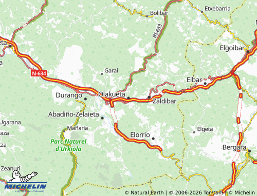 MICHELIN Olakueta map - ViaMichelin