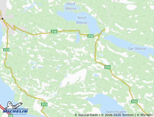 Mapa MICHELIN Lismarka - ViaMichelin