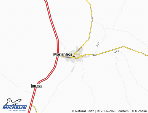 Mappa MICHELIN Morrinhos - ViaMichelin