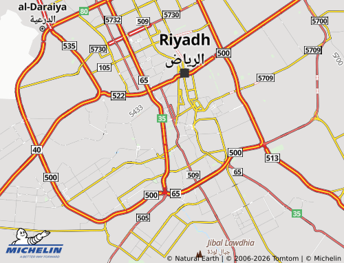 MICHELIN-Landkarte al-Foutah - ViaMichelin
