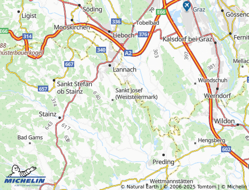 MICHELIN-Landkarte Oisnitz - ViaMichelin