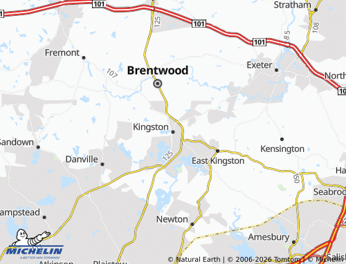 MICHELIN Kingston map - ViaMichelin