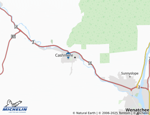 MICHELIN Cashmere map - ViaMichelin