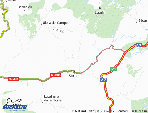 MICHELIN Quijiliana map - ViaMichelin