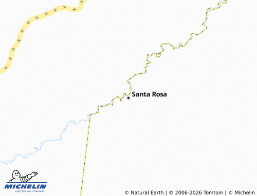 MICHELIN Santa Rosa map - ViaMichelin