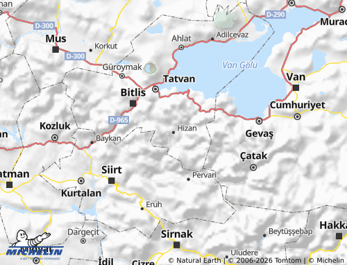 Mappa MICHELIN Hizan - ViaMichelin