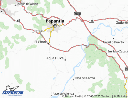 Mapa MICHELIN El Porvenir No 1 - ViaMichelin
