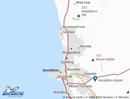 Mapa MICHELIN Sunset Beach - ViaMichelin