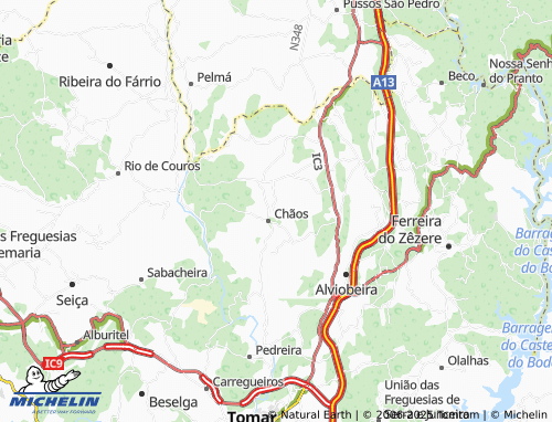 Mapa MICHELIN Casal de Santa Iria - ViaMichelin
