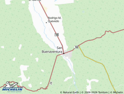 Mappa MICHELIN Los Flores - ViaMichelin