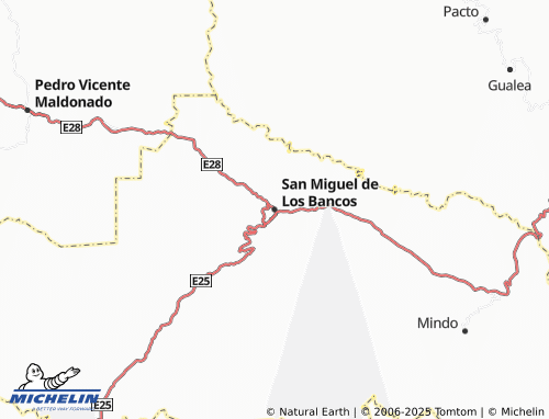 MICHELIN-Landkarte San Miguel de Los Bancos - ViaMichelin