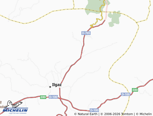 MICHELIN Onaç map - ViaMichelin