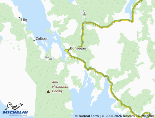 Carte MICHELIN Lonmore - ViaMichelin