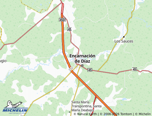 Mapa MICHELIN Ejidal - ViaMichelin