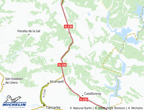 Kaart MICHELIN Nachá - ViaMichelin