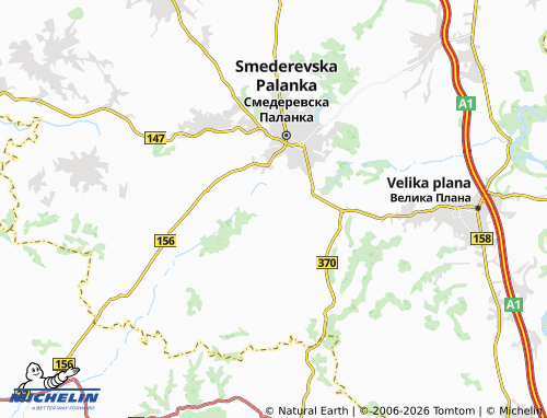 Carte MICHELIN Vodice - ViaMichelin