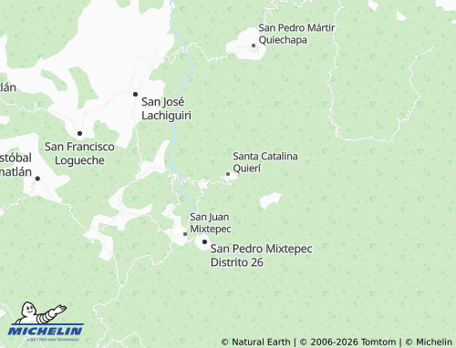 Mappa MICHELIN Santa Catalina Quierí - ViaMichelin