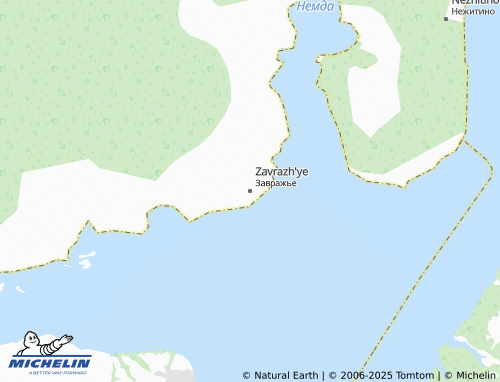 Carte MICHELIN Zavrazh'ye - ViaMichelin