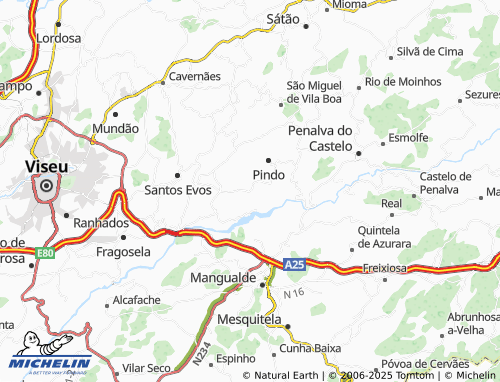 Mapa MICHELIN Encoberta - ViaMichelin