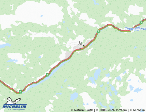 Mapa MICHELIN Øyno - ViaMichelin