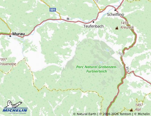 MICHELIN Weissenbach map - ViaMichelin